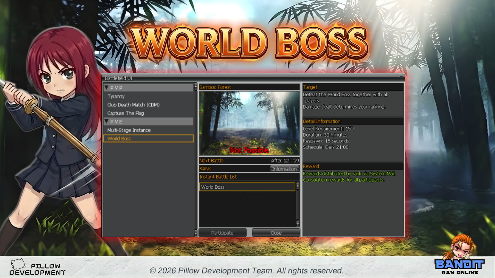 Konten PVE Baru! World Boss