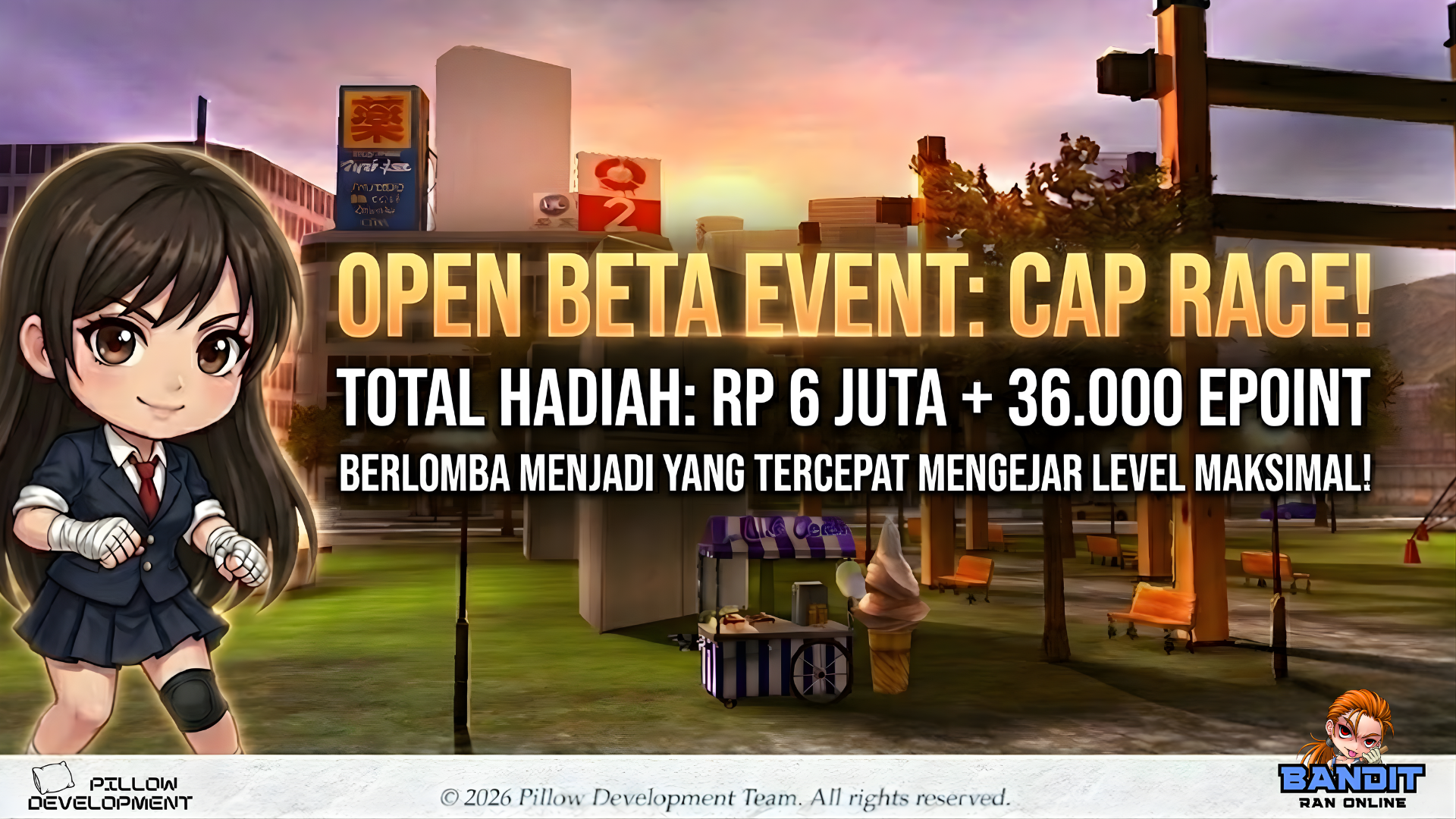 Open Beta Event: Cap Race!